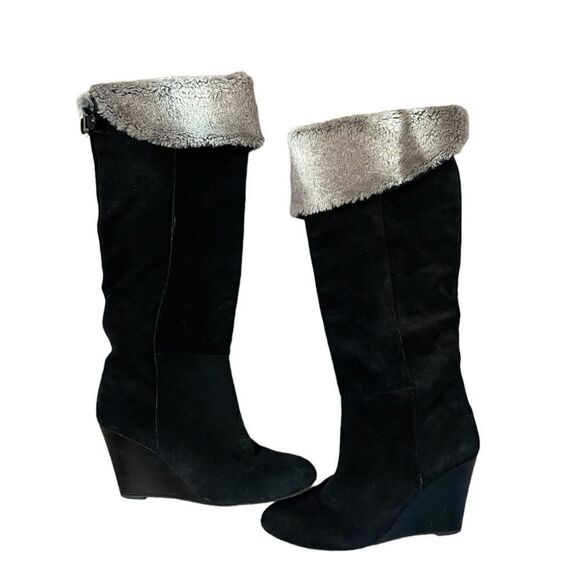 BCBGeneration Woman’s Mocha Suede Boots 8,5 - Picture 1 of 5